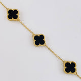 Bracelet Clover Classic Link 5.6g / 7 3/4 in / 1.5mm 18K Yellow Gold