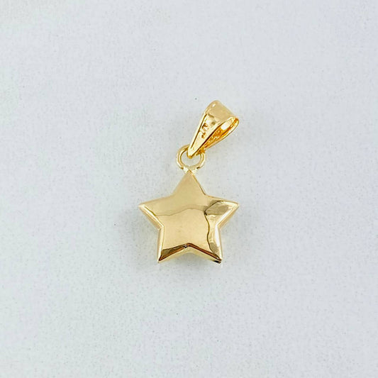 Pendant Star 0.9gr / 1in / 18K Gold