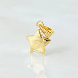 Pendant Star 0.9gr / 1in / 18K Gold