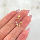 Dije Dios 1.2gr / 3/4 in / Oro Amarillo 18K ©