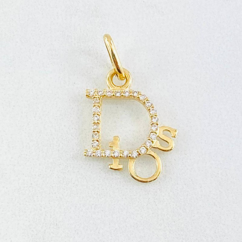 Dije Dios 1.1gr / 3/4 in / Oro Amarillo 18K ©