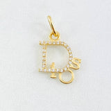 Dije Dios 1.1gr / 3/4 in / Oro Amarillo 18K ©