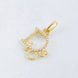 Dije Dios 1.1gr / 3/4 in / Oro Amarillo 18K ©
