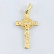 Pendant Cross San Benito 1.9gr / 1.3in / 18K Gold