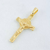 Pendant Cross San Benito 1.9gr / 1.3in / 18K Gold