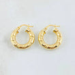 Candongas Noel 2.05 g / 3/4 in Oro Amarillo 18K