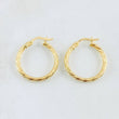 Candongas Mary 1.7gr / 3/4 in / Oro Amarillo 18K