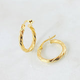 Candongas Mary 1.25gr / 3/4 in / Oro Amarillo 18K ©