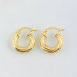 Candongas Sofi 1.35gr / 1/2 in / Oro Amarillo 18K *