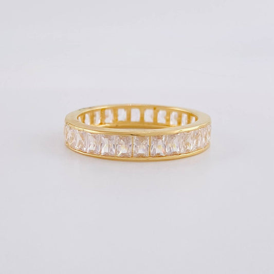 Dense Channel Ring 2.6g / T6 1/4 Yellow Gold 18K