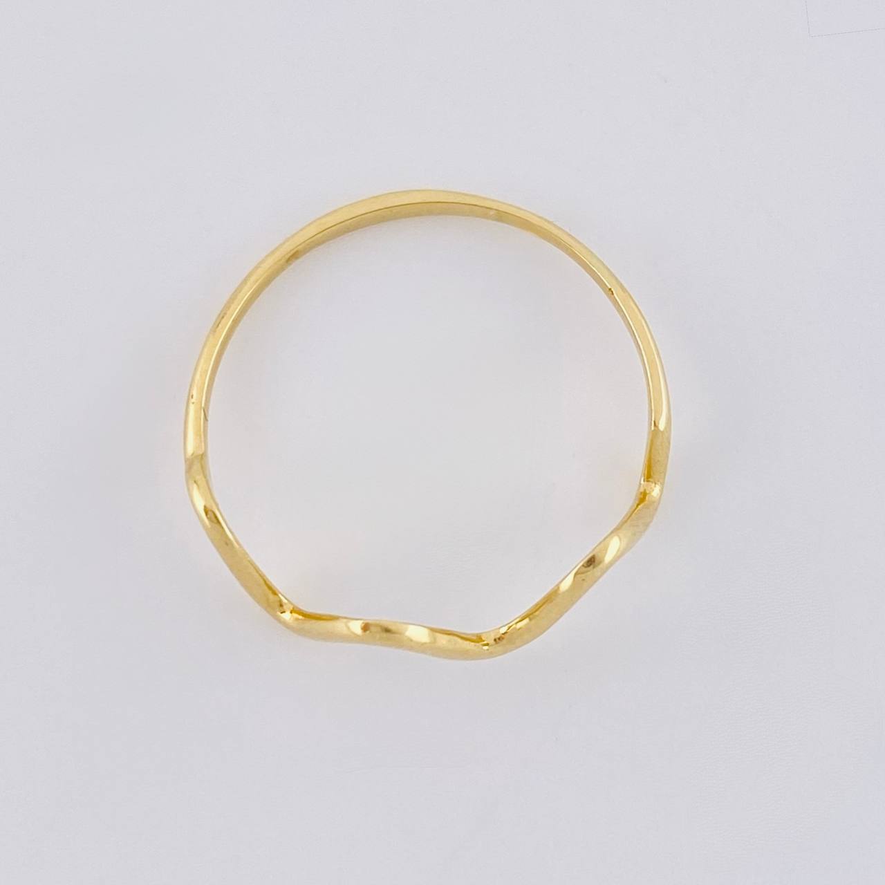 Anillo Zig-zag 0.95g / T6 1/4 Oro Amarillo 18K