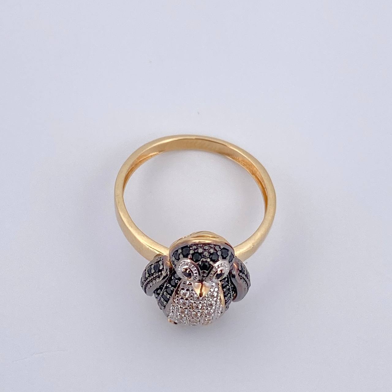 Penguin Ring 4.2gr / Size 6 / 18K Gold $