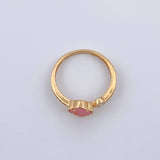 Ring Clover 1.95gr / Size 5 1/2 / 18K Gold $