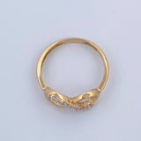 Infinity Ring 1.55gr / Size 5 3/4 / 18K Gold $