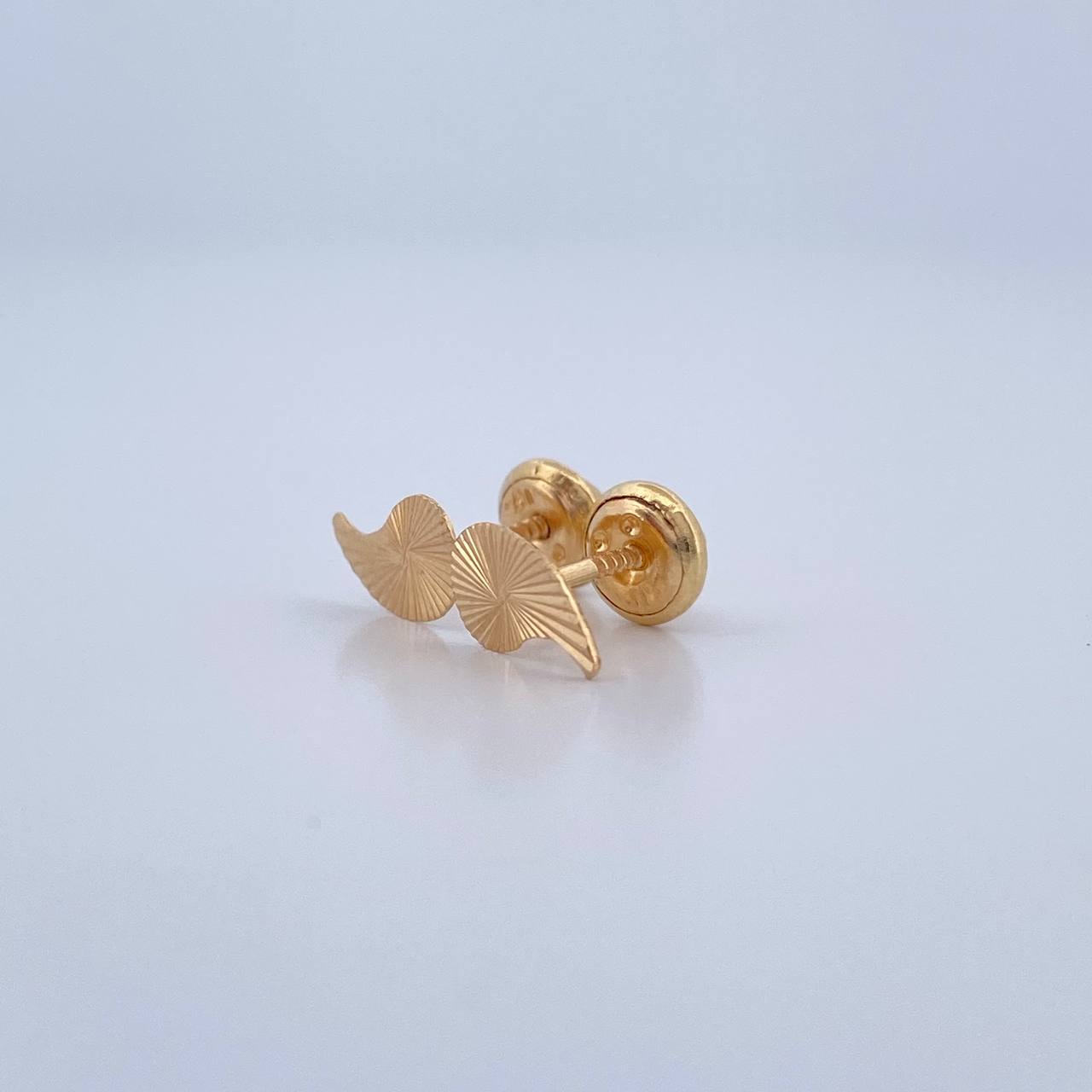 Stud Earrings Drop 0.6gr / 18K Gold &