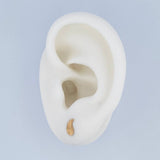 Stud Earrings Drop 0.6gr / 18K Gold &