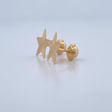 Topos Estrella 0.7gr / Oro 18K &
