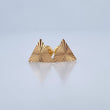 Triangle Stud Earrings 0.75gr / 18K Gold &