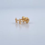 Stud Earrings Stud Earrings. 0.45gr / 18K Gold &