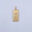 Pendant One Dollar 1.95gr / 3.7cm / Stamped 18K Yellow Gold &