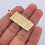 Pendant One Dollar 1.95gr / 3.7cm / Stamped 18K Yellow Gold &
