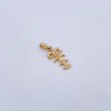 Pendant Pre-Columbian 1.1gr / 2.2cm / 18K Yellow Gold &
