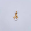 Pendant Angel 0.7gr / 1.9cm / 18K Yellow Gold Silhouette &