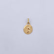 Pendant Kitten 0.65gr / 1.9cm / Diamond Cut 18K Yellow Gold &