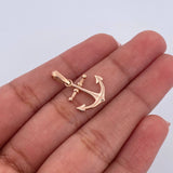 Pendant Anchor 0.95gr / 2.1cm / Smooth 18K Rose Gold &