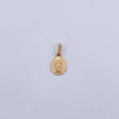 Dije Virgen Milagrosa 0.7gr / 1.6cm / Diamantado Oro Amarillo &