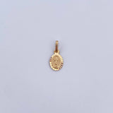 Dije Divino Niño 0.6gr / 1.4cm / Diamantado Oro Amarillo 18K &