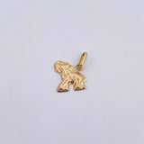 Pendant Elephant 0.8gr / 1.6cm / Flat 18K Yellow Gold &