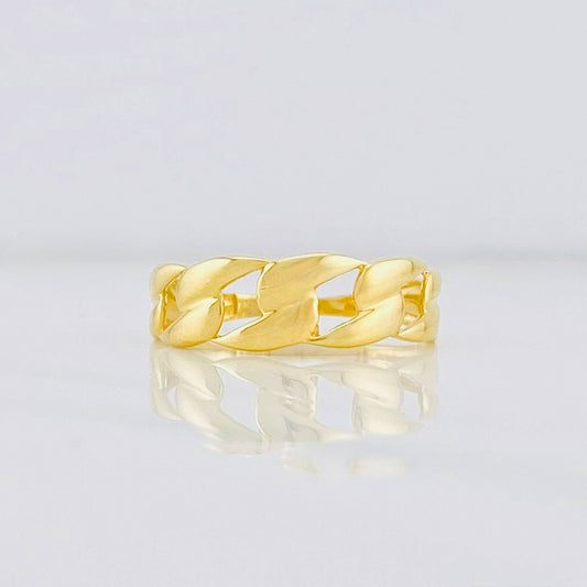 Cuban Ring 1.5g / T6 3/4 Yellow Gold 18K
