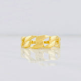Cuban Ring 1.5g / T6 3/4 Yellow Gold 18K