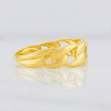 Cuban Ring 1.5g / T6 3/4 Yellow Gold 18K