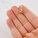 Dije Nudo 0.55g / 1/2 in Tres Oros 18K