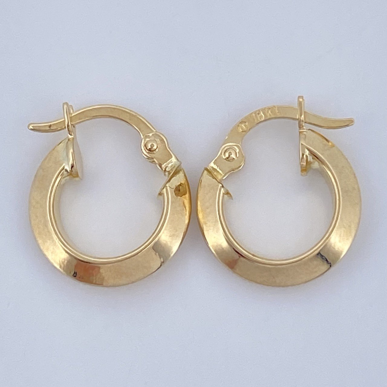 Candongas Clau 1.15gr / 1/2 in / Oro Amarillo 18K &