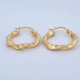 Candongas Deis 1.9gr / 1 in / Oro Amarillo 18K &