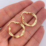 Candongas Deis 1.9gr / 1 in / Oro Amarillo 18K &