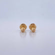 Topos Media Bola 0.4gr / 3mm / Diamantado Oro Amarillo 18K $