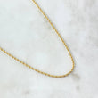 Rope Chain 1.5 g / 16 in / 1.6 mm Yellow Gold 18K