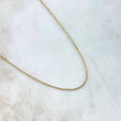 Rolo Chain 3.1gr / 50cm / 1.6mm Two Tone Yellow White +3 18K