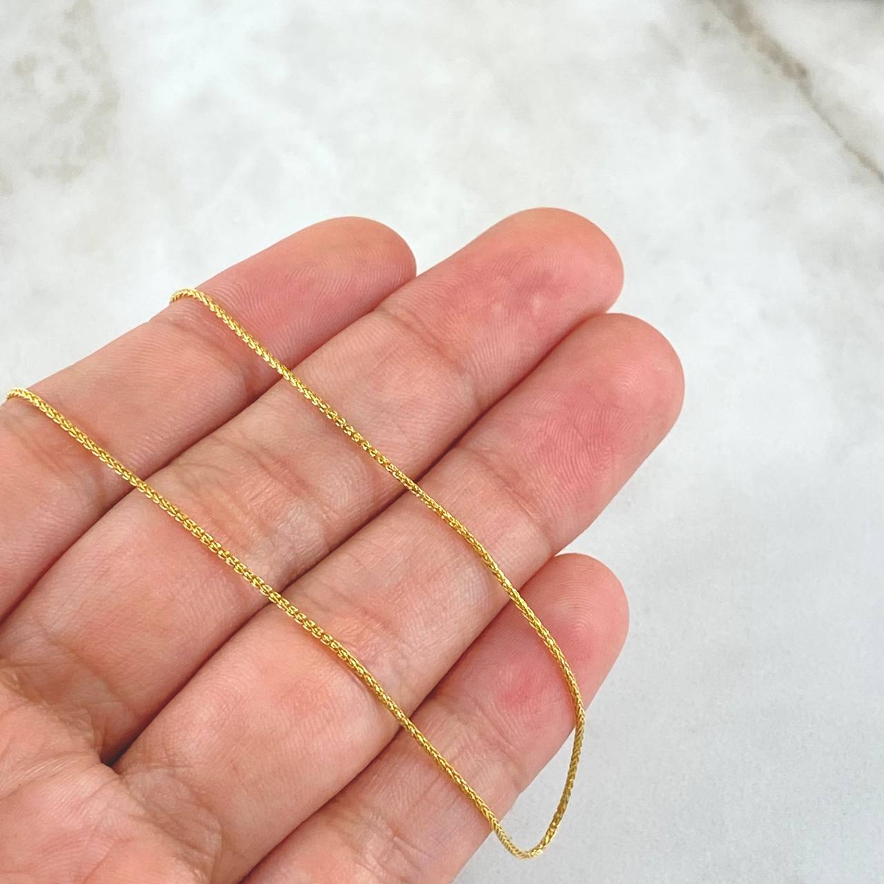 Franco Chain 2gr / 45cm / 0.8mm Yellow Gold +4 18K