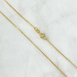 Venetian Chain Spiral 1.6gr / 45cm / 1mm Yellow Gold +3 18K