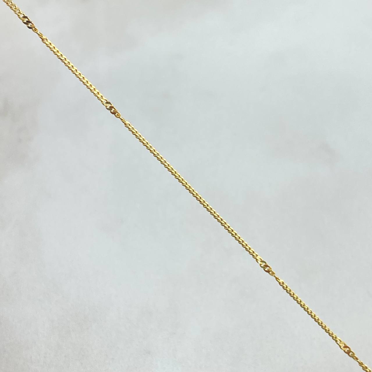 Venetian Chain Spiral 1.6gr / 45cm / 1mm Yellow Gold +3 18K