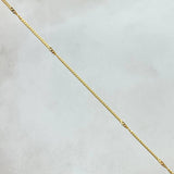 Venetian Chain in Spiral 1.6gr / 45cm / 0.9mm Yellow Gold +3 18K *