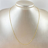 Venetian Chain Spiral 1.6gr / 45cm / 1mm Yellow Gold +3 18K
