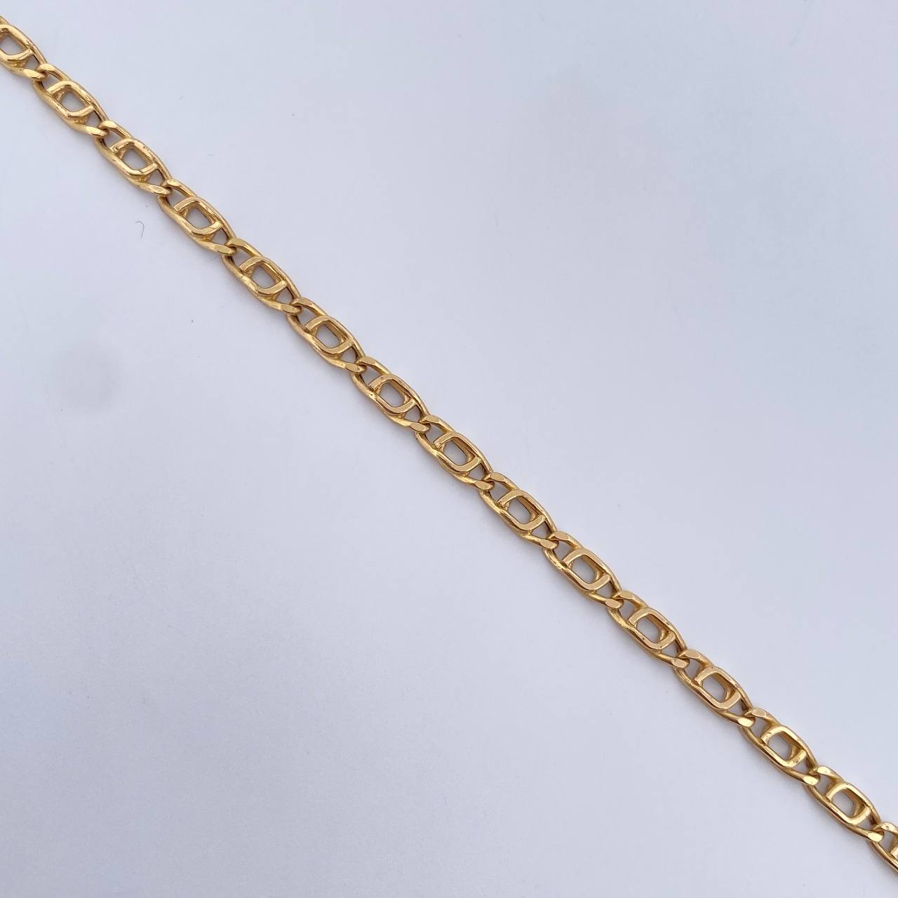 Tobillera Garibaldi 3.5gr /  / 25.4cm / 3.2mm Oro Amarillo +3 18K $