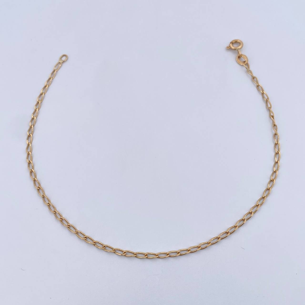 Bracelet Spike 1.6gr / 20.2cm / 1.7mm Yellow Gold +3 18K $