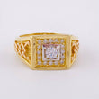 Elegant Glow Ring 5.95g / T10 Three Golds 18K